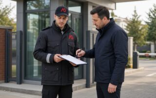 Site giriş kontrolü için teklif ve sözleşme kalemleri